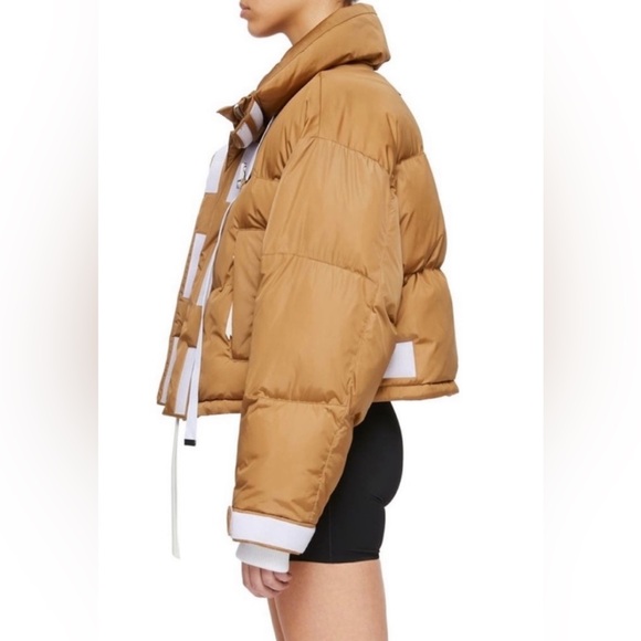 Shoreditch Ski Club Laurel Quilted Puffer Jacket Caramel/Brown Size Small NWT - Picture 2 of 14